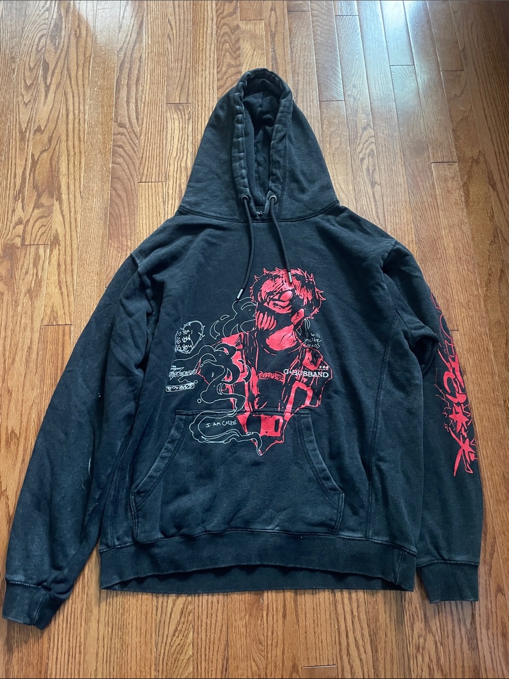 Corpse Husband Miss You Anime Style Sweatshirt Men’s Sz XXL